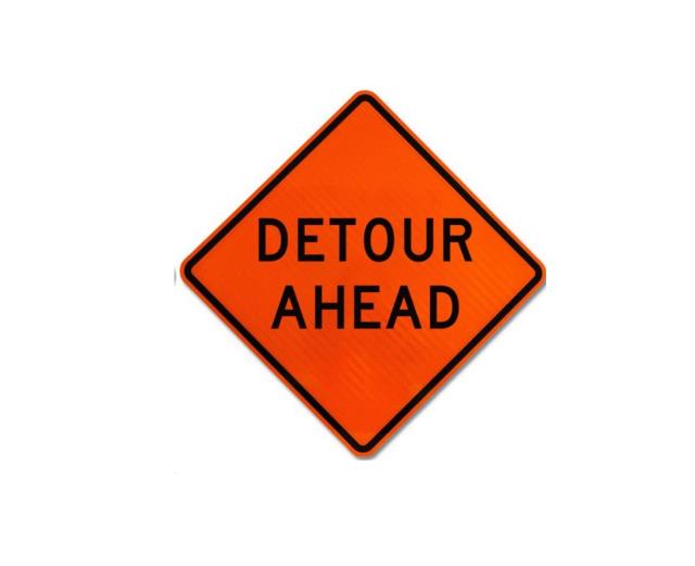 Rental store for TRAFFIC SIGN, DETOUR AHEAD in Whistler BC