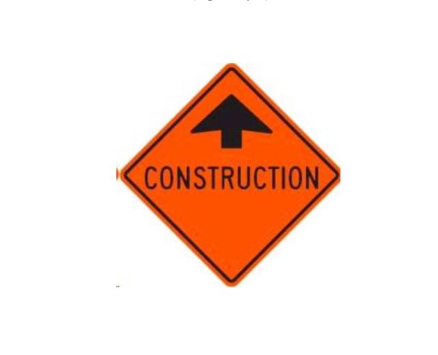 Rental store for TRAFFIC SIGN, CONSTRUCTION AHEAD 4 X4 in Whistler BC